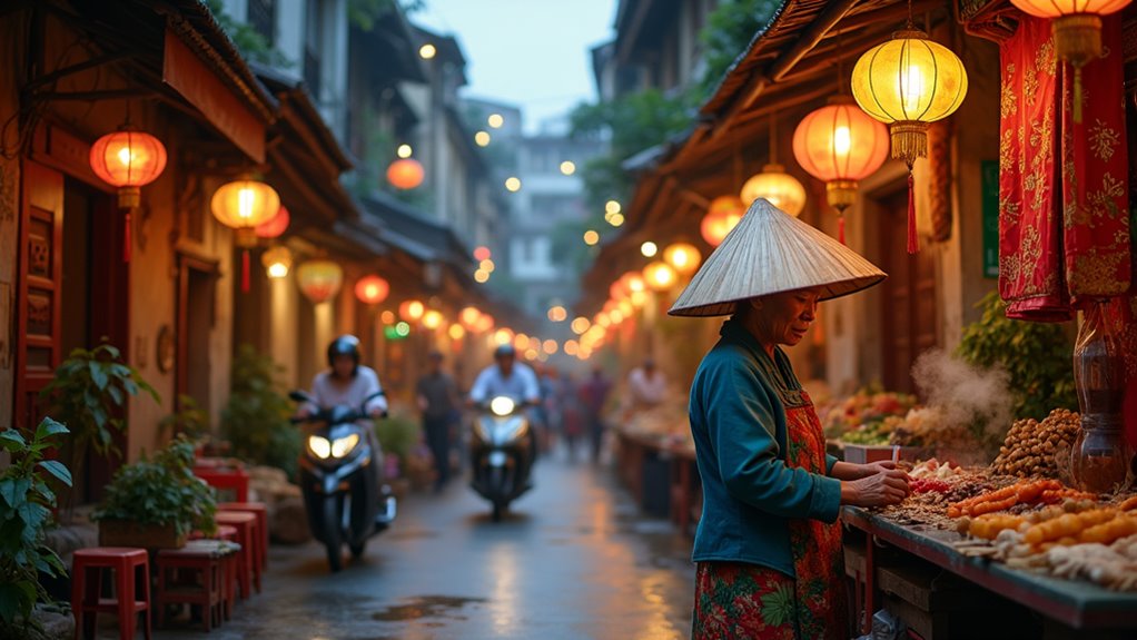 historic hanoi street crafts