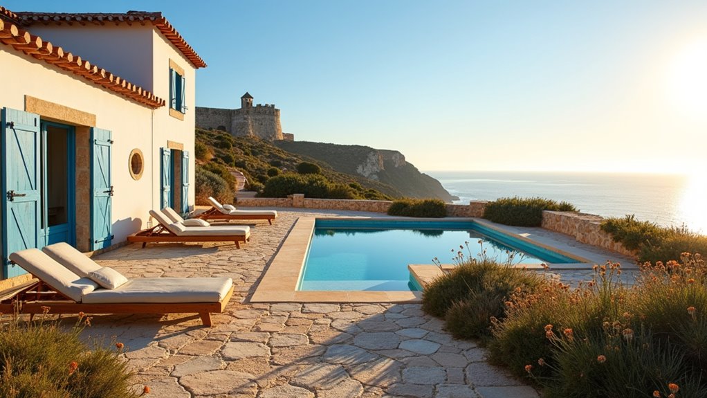 historic seaside fortress retreat