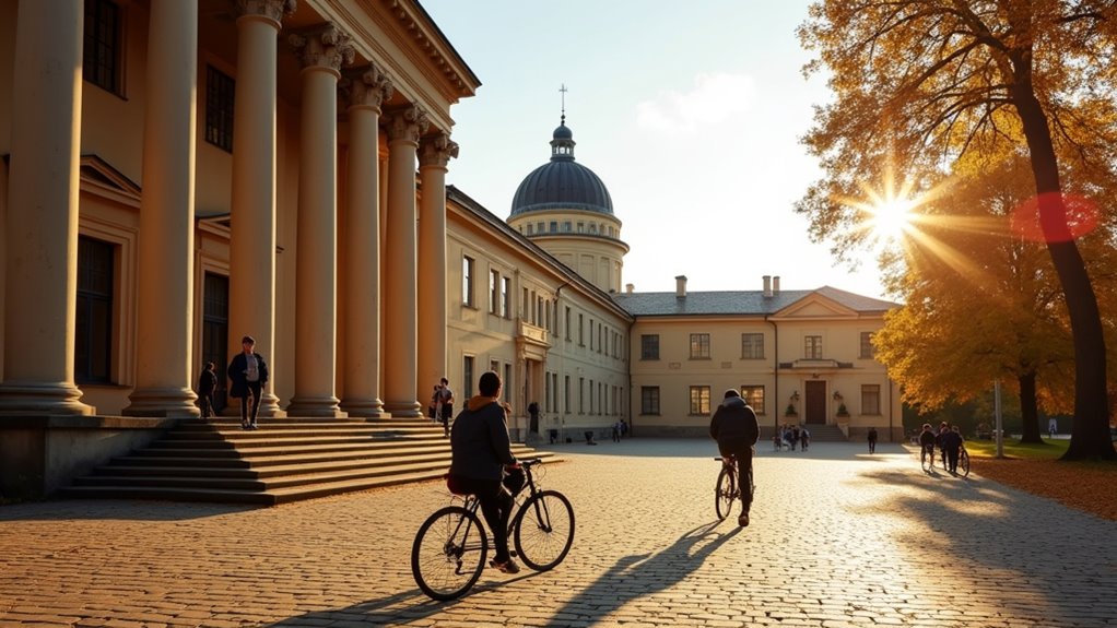 historic tartu university campus