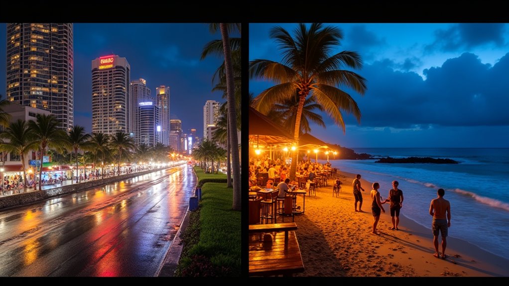 honolulu lively kona relaxed
