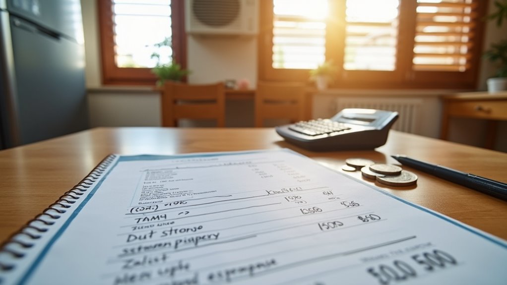 household utility and costs