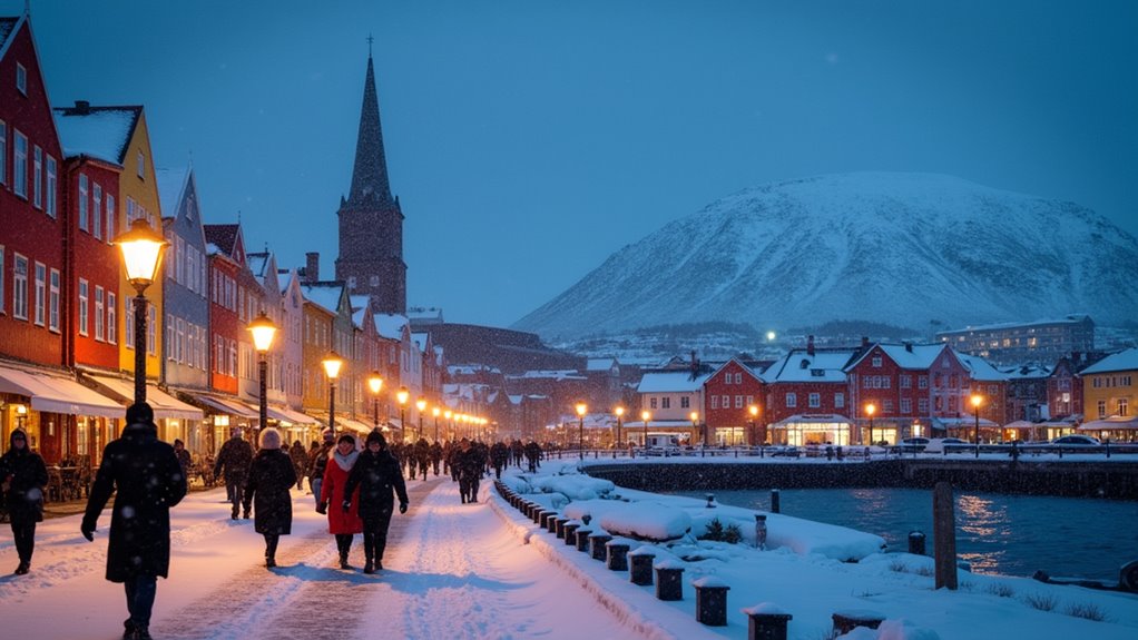 iceland winter city exploration