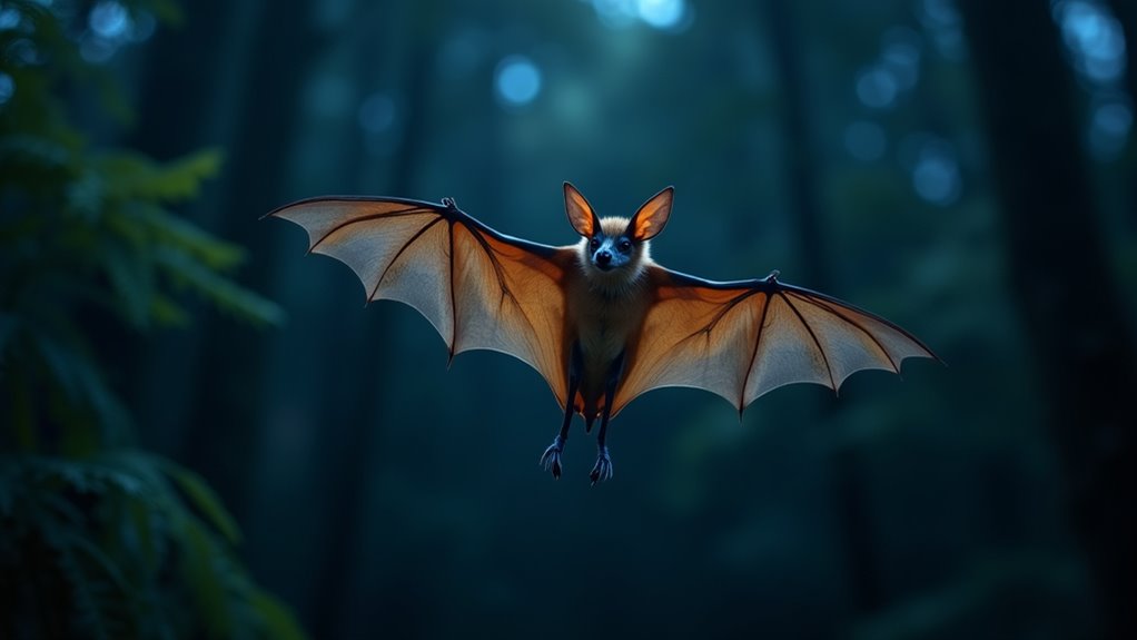 inaudible ultrasonic echolocation sounds