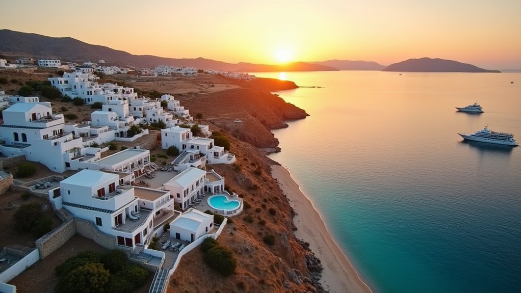 ios affordable relaxed mykonos luxury vibrant