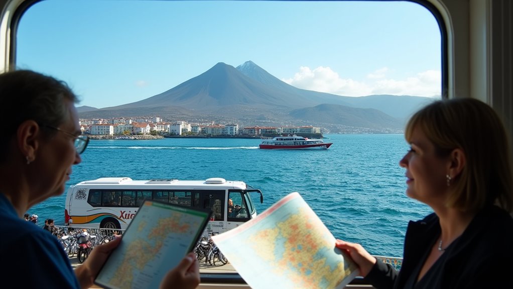 island bus networks vary widely