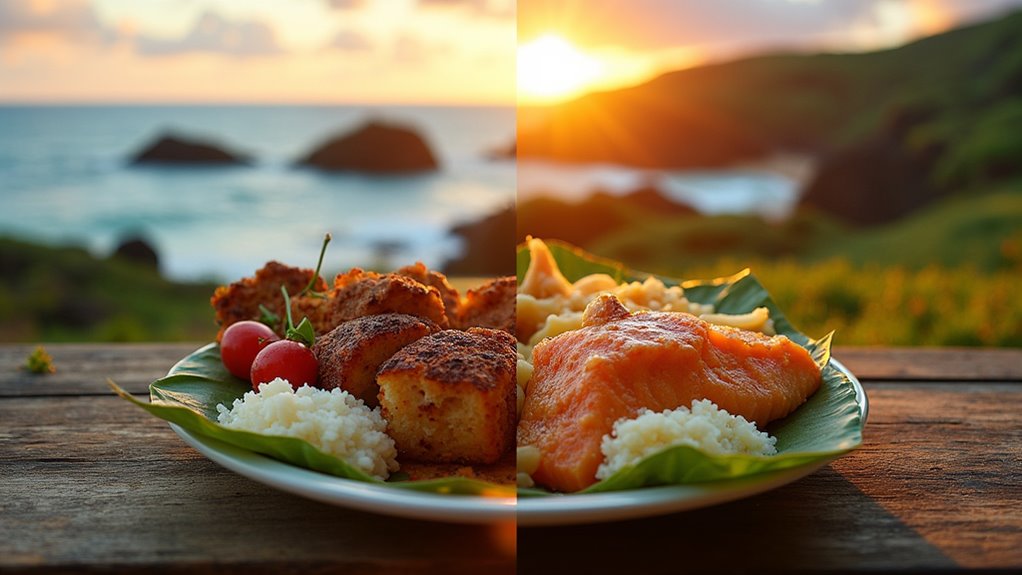 island cuisine and influences