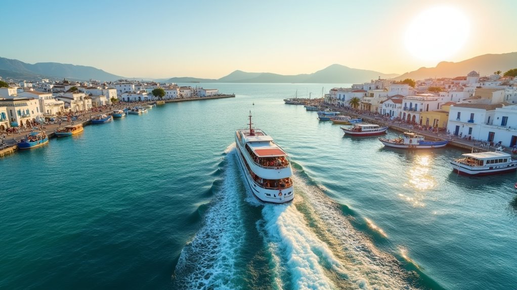 island hopping from paros