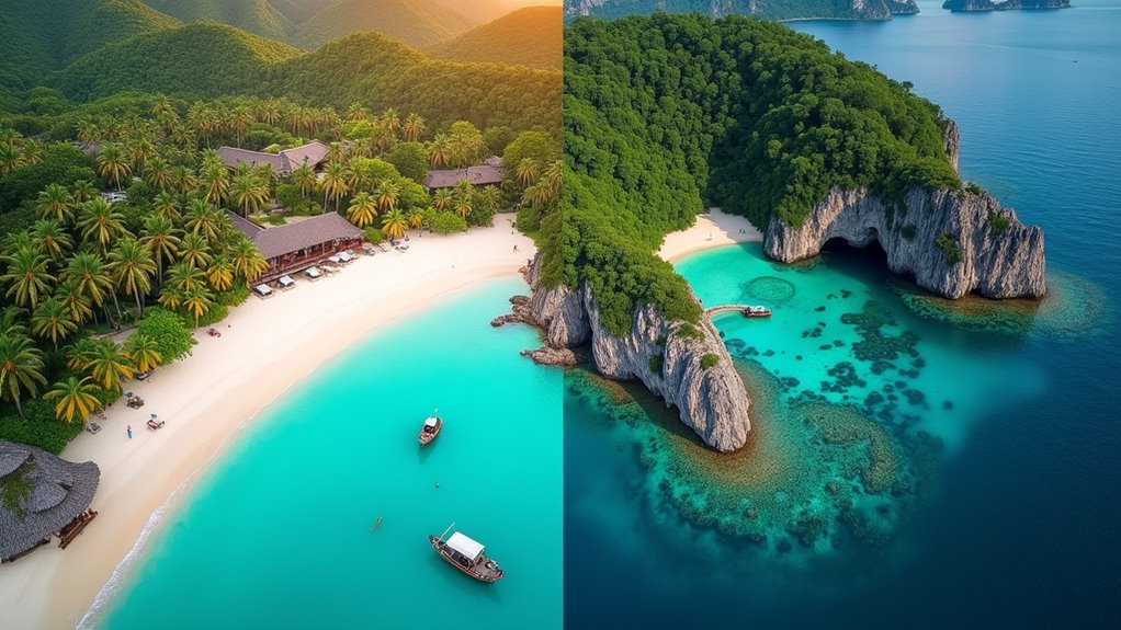 island paradise vacation choice