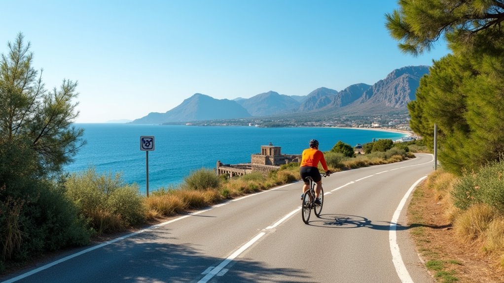 island wide cycling routes and rental bikes
