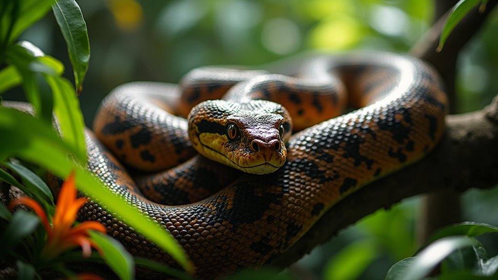 jamaican boa s iridescent patterns
