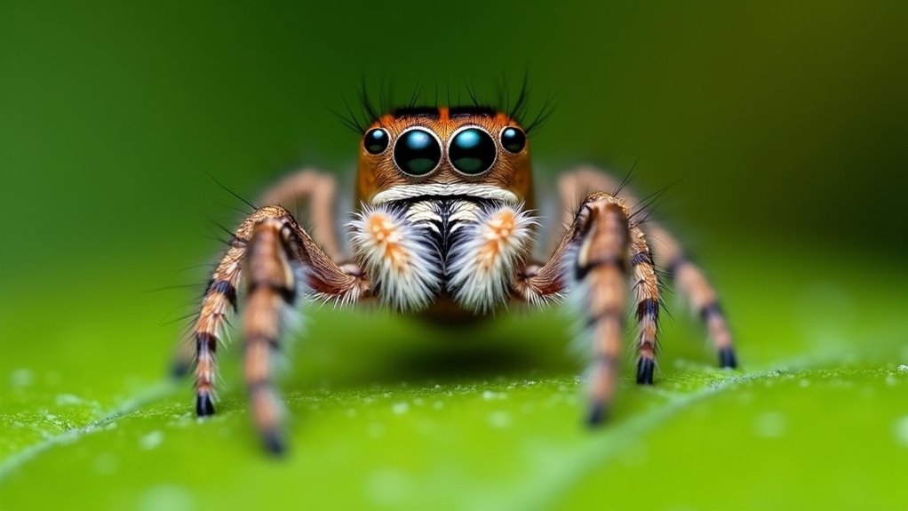 jumping spiders are harmless