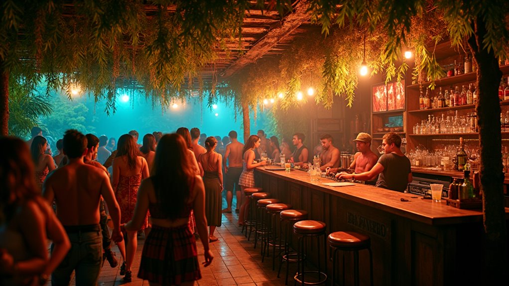 jungle themed bali nightlife experience