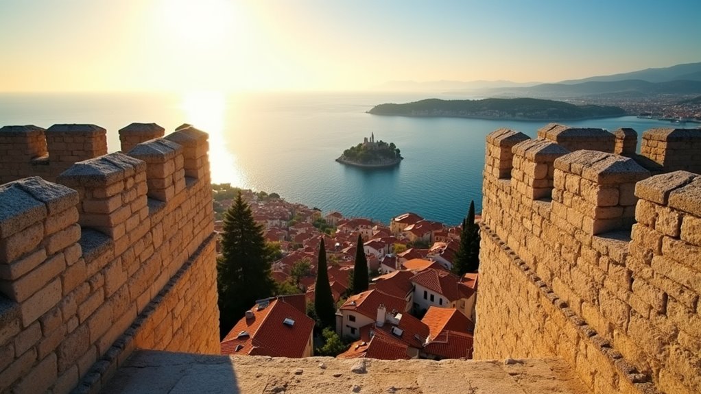klis fortress historical panoramic views