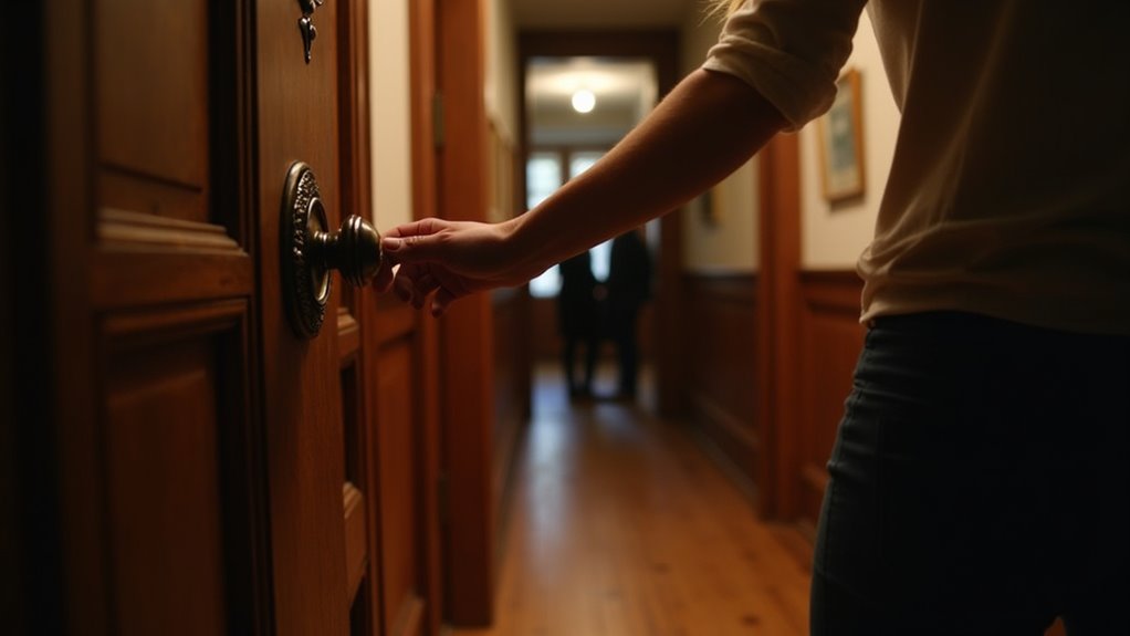 knock before entering