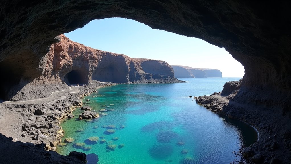 lava tubes caves viewpoints