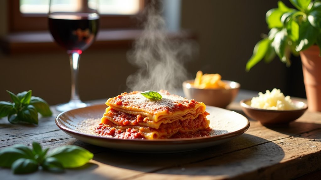 layered hearty traditional rich