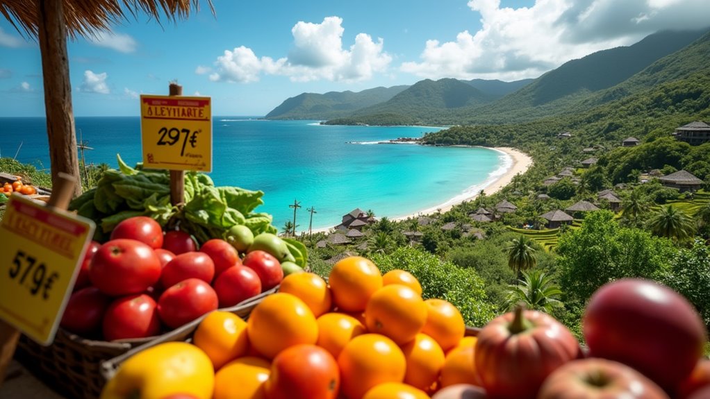 limited local food production