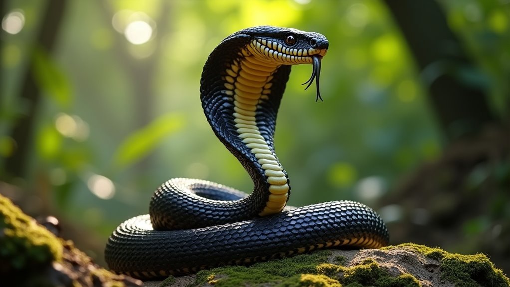 longest venomous snake habitat