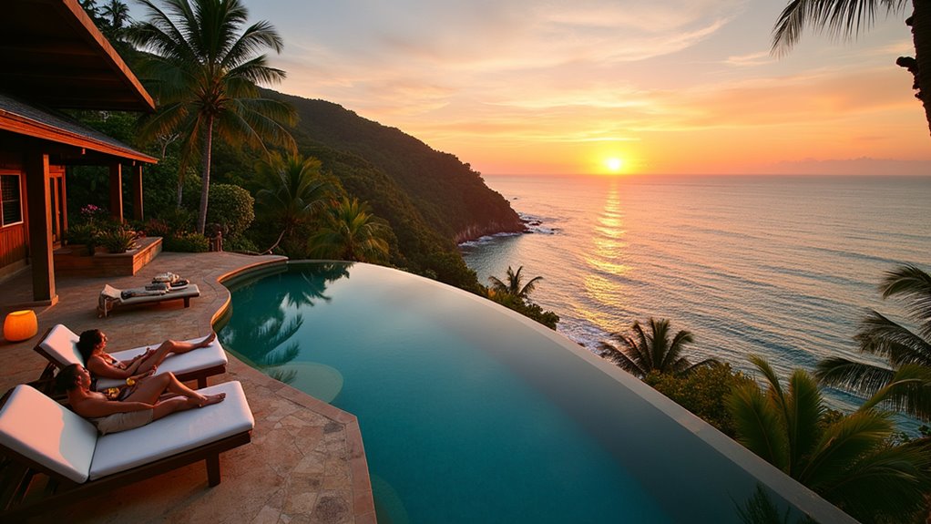 luxury adults only cliffside villas