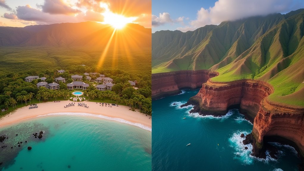 luxury and variety contrast