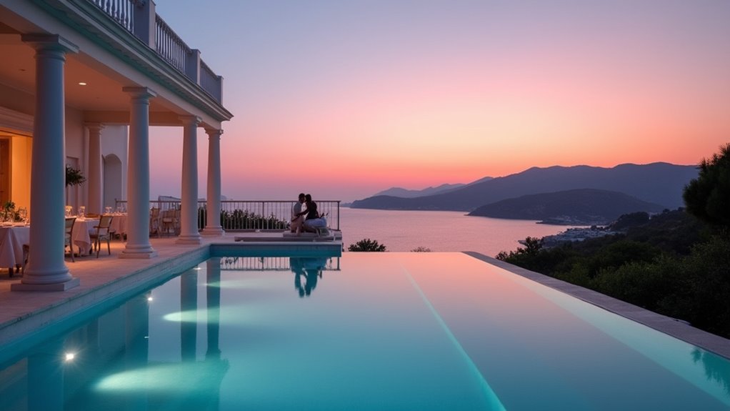 luxury beachfront romantic getaway