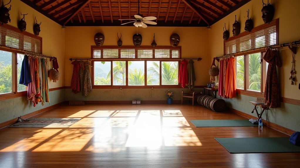 luxury dance studio amenities