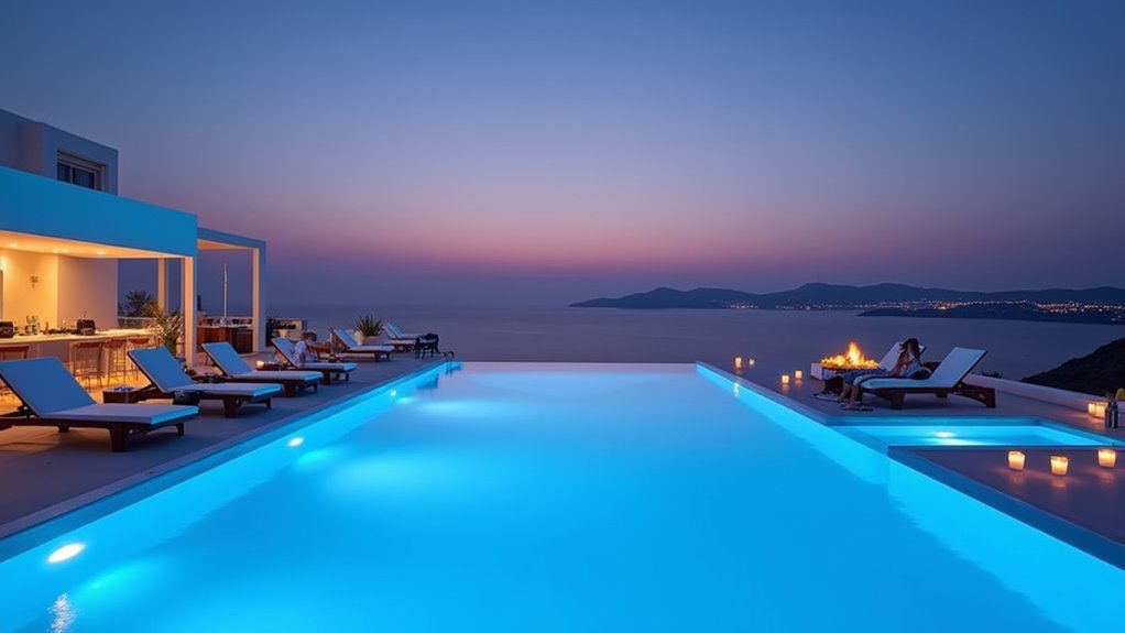 luxury oceanfront rooftop retreat