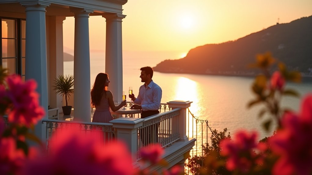 luxury sea view romantic retreat