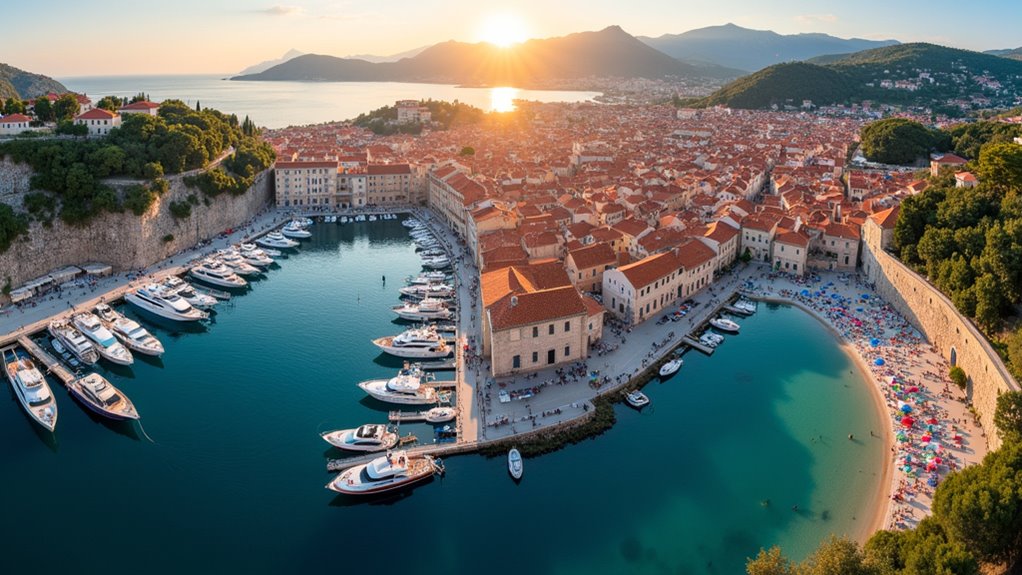 luxury tourism population contrast