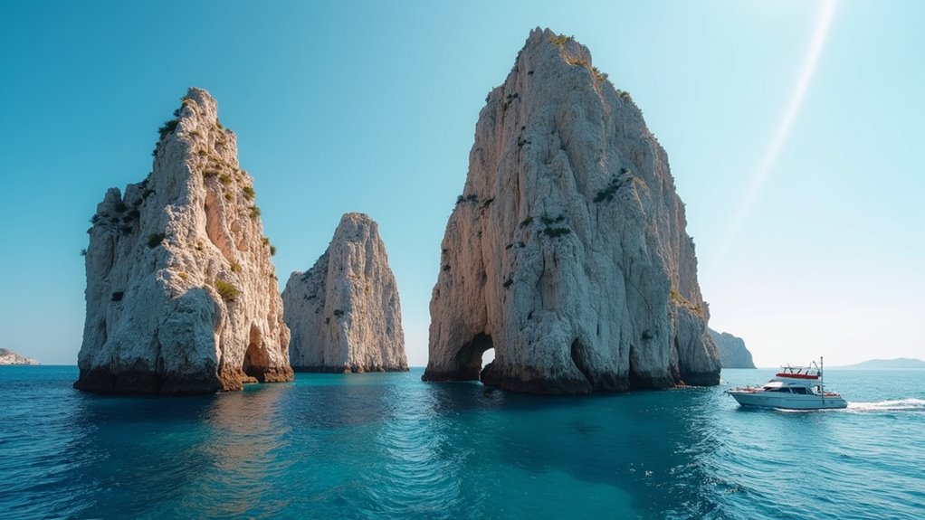 majestic capri limestone formations
