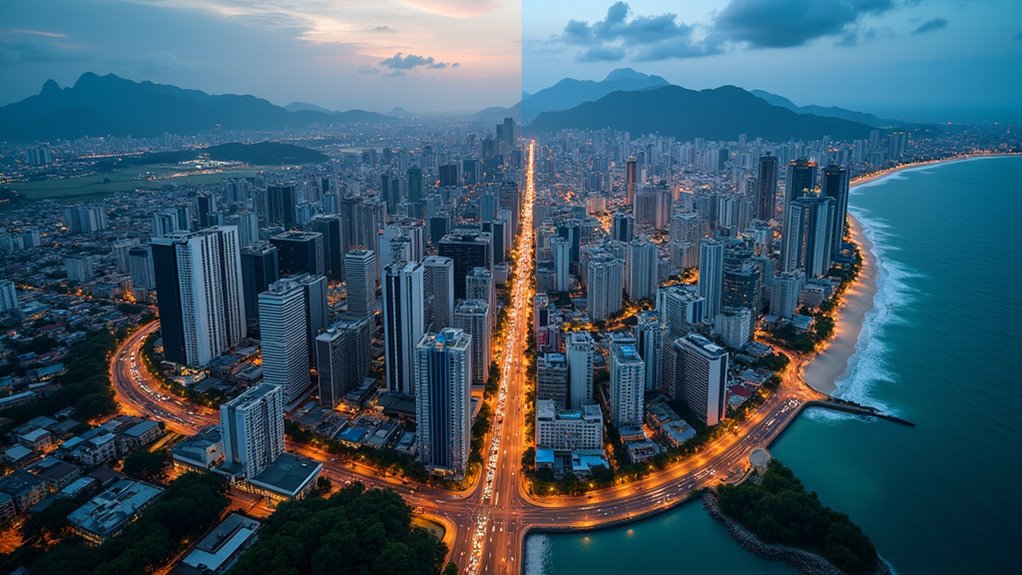manila s population density skyscrapers