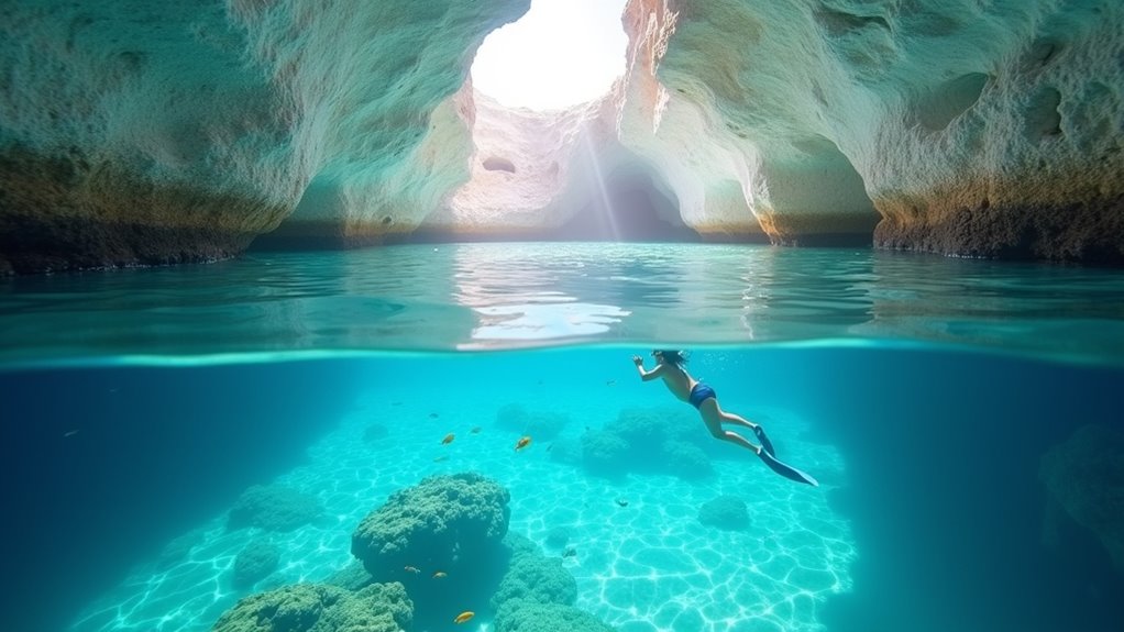 milos crystal clear waters