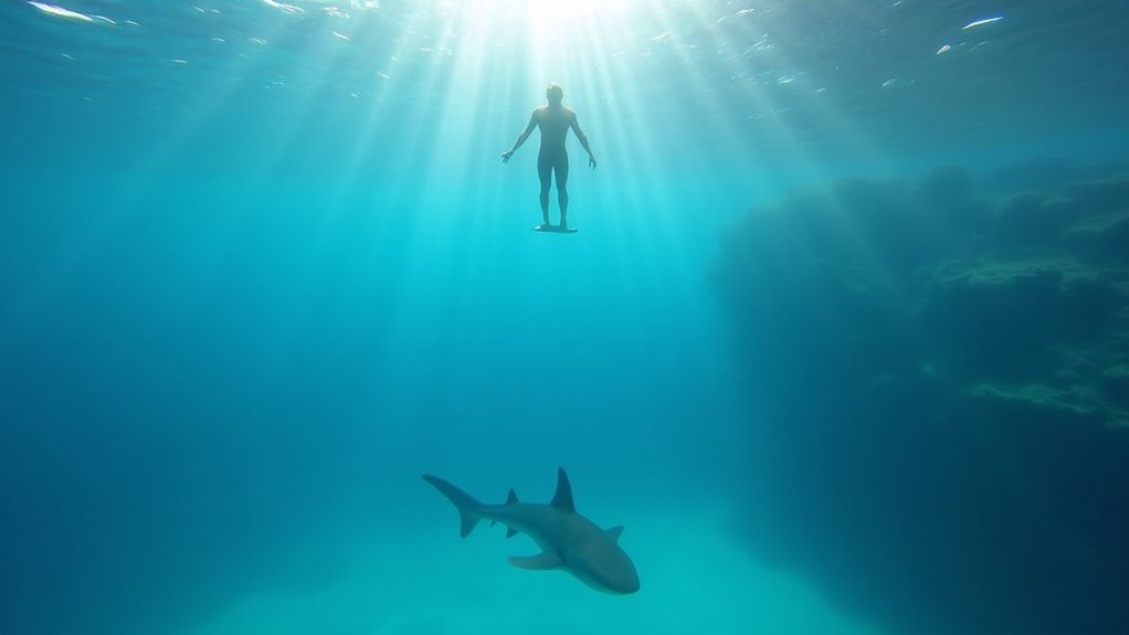 minimal shark attack risk