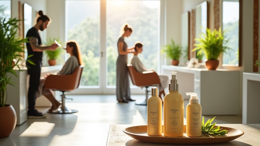 minimalist bali hair retreat