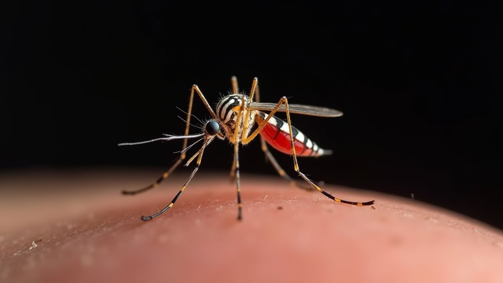 mosquitoes transmit deadly malaria