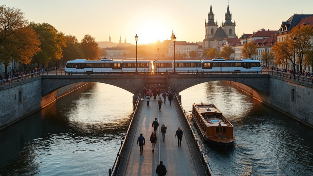 multiple affordable transportation options