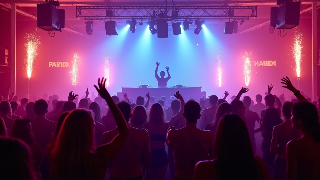 mykonos beach club nightlife