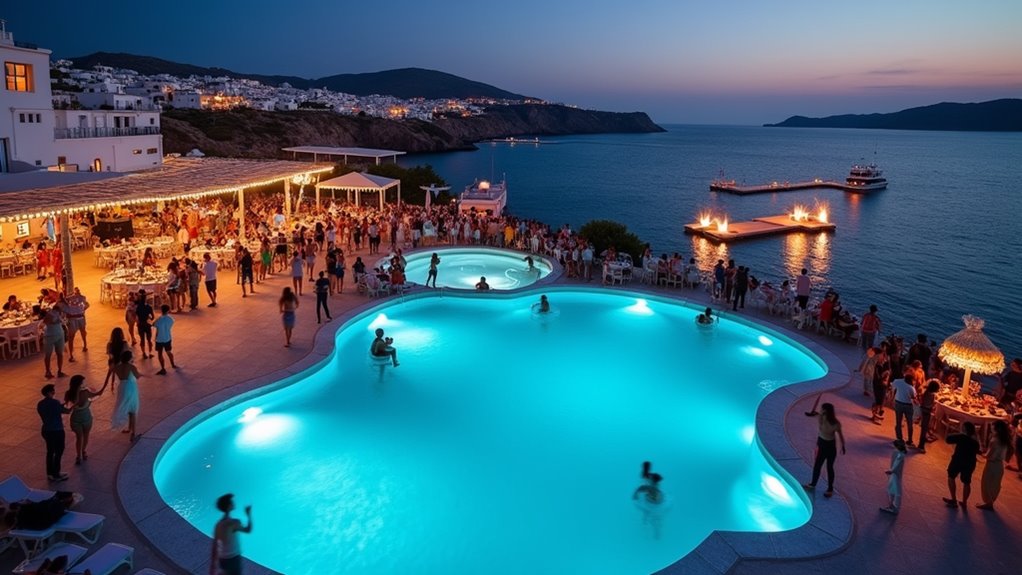 mykonos nightlife and beaches