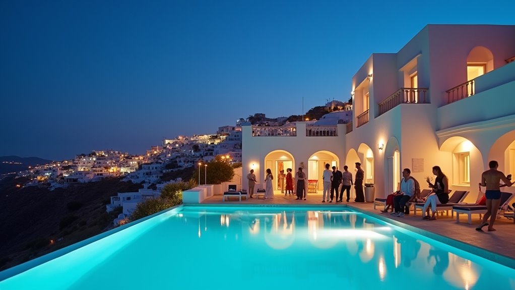 mykonos nightlife hotel location