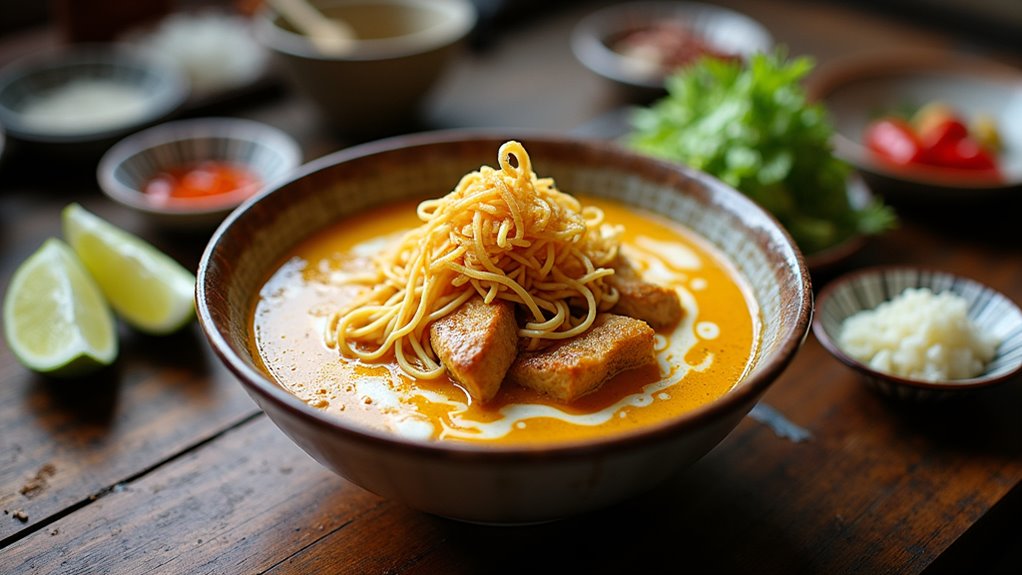 northern thai curry noodle soup