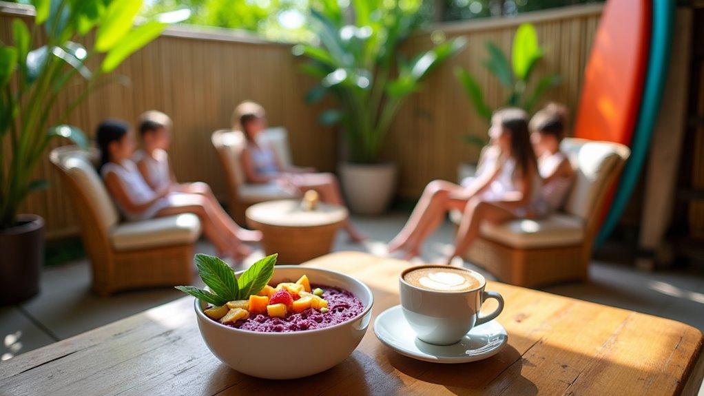 organic family friendly breakfast spot