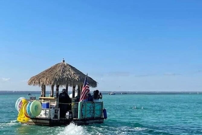 Original CRUISIN TIKIS 3 Hour Cruise, Snorkel, Swim/float Sandbar - Introducing the Cruisin Tikis Panama City Beach Experience