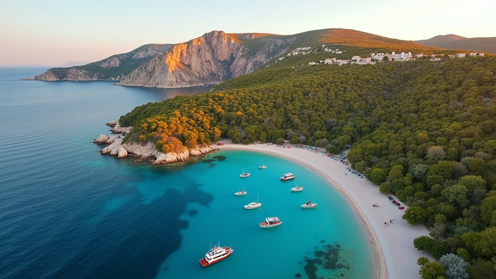 paxos island limestone olive groves