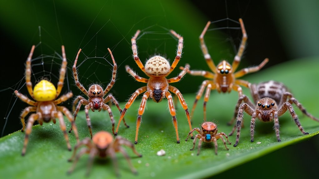 philippine spiders seven species