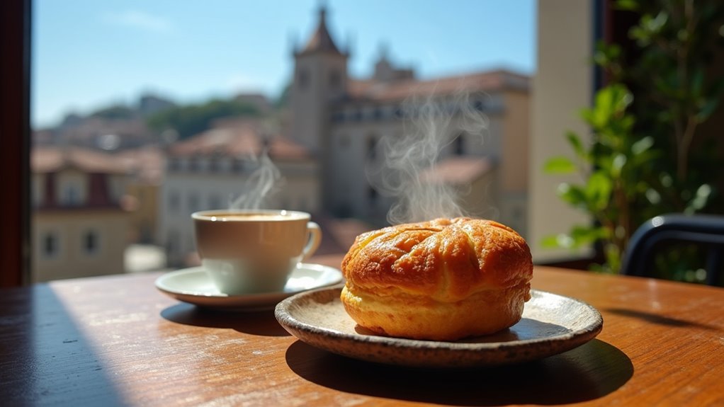 portuguese breakfast specialties in coimbra
