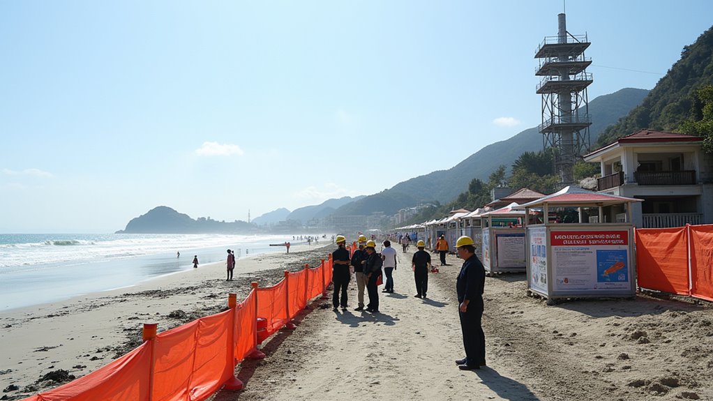 post tsunami recovery and safety