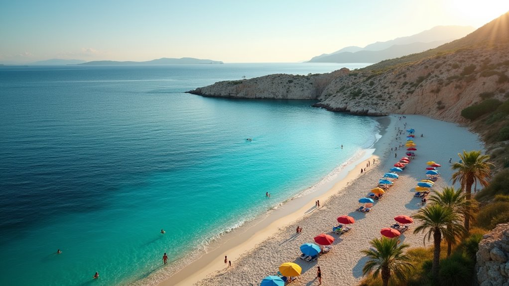 pristine beaches with clear waters