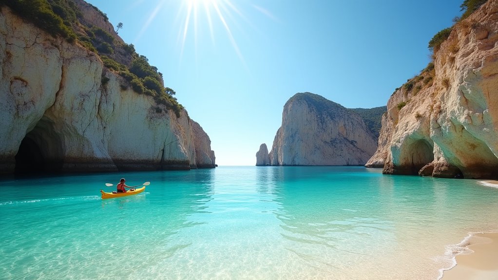 protected sardinian beach paradise