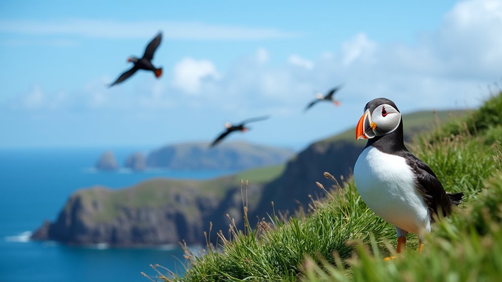 puffin paradise on skomer