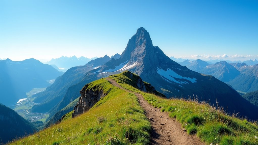 pyramid peak with panoramic views